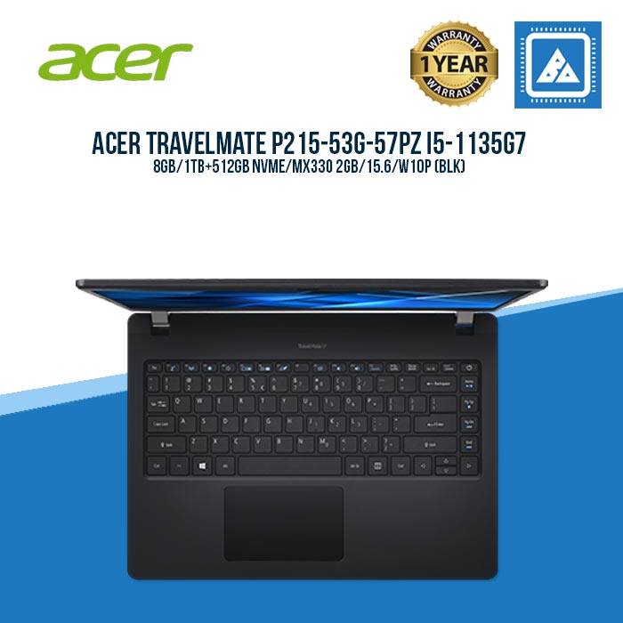 ACER TRAVELMATE P215-53G-57PZ | I5-1135G7 | 8GB | 1TB+512GB NVME | MX330 2GB | BEST FOR STUDENTS AND FREELANCERS LAPTOP ACER TRAVELMATE P215-53G-57PZ | I5-1135G7 | 8GB | 1TB+512GB NVME | MX330 2GB | BEST FOR STUDENTS AND FREELANCERS LAPTOP